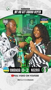 RWANDA 0-2 NIGERIA / Watch the FULL INTERVIEW NOW via LINK IN Comments👇🏿😁📺#nigeria #RWANGA #worldcupqualifiers #fanstribe #footballvideo | Football Fans Tribe