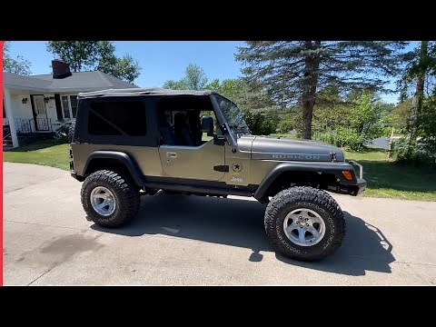 2005 Jeep Wrangler TJ LJ Unlimited Rubicon Sahara “Rubihara” #409 of 1000 Walk-Around