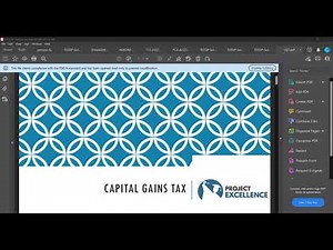 Capital Gains Tax Summary