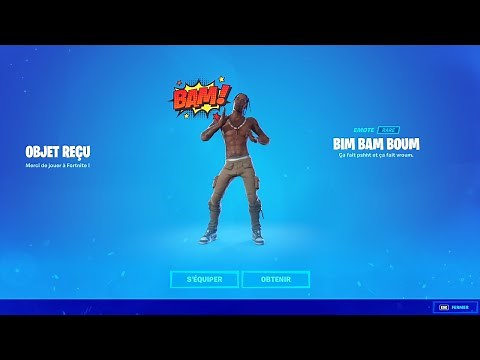 J’offre limite bim bam boum sur Fortnite