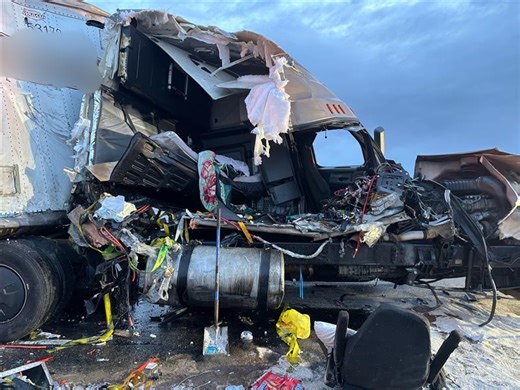 Five semi-trucks involved in crash on I-80 in Tooele, causing major traffic delays