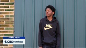 Xavier Jones walked 6 miles to his eighth-grade graduation after his grandfather's car stopped working. His determination caught the attention of Harris-Stowe State University President LaTonia Collins Smith, who gave Jones a full scholarship. Steve Hartman is On The Road. | CBS Evening News