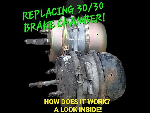 CHANGING A 30/30 BRAKE CHAMBER! HOW IT WORKS!