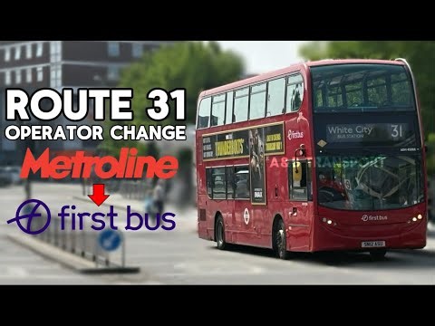 First TAKES OVER the 31 Bus Route | London Transport News | A&B Transport