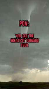 Was this the greatest tornado of all time? #stormchasing #weather #tornado | StormRunner Media