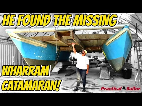 The 51 Foot Wharram Catamaran He Finally Found!