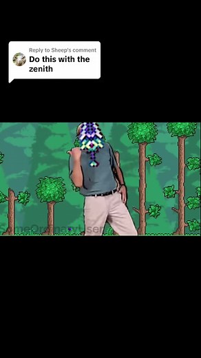 Replying to @Sheep zenith in a nutshell #olddays #nutshell #facts #terraria #fyp #zenithvideos #oldtrend