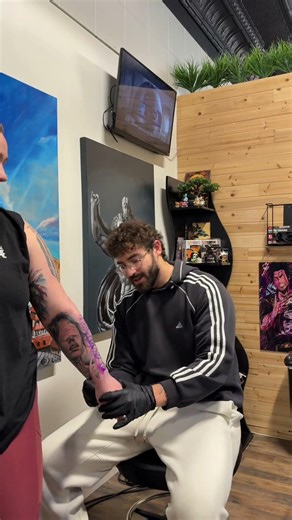 For booking/inquiry text (234)855-4988 #tattoo #tattoofun