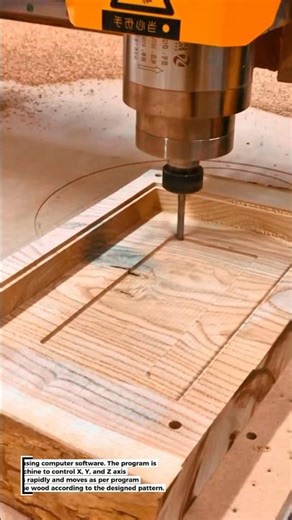 Super Accurate CNC Wood Drilling Machine! Look at Its Neat Details 🪵