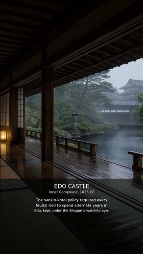 Inside the Shogun's Fortress #feudaljapan #historyfacts #ambience