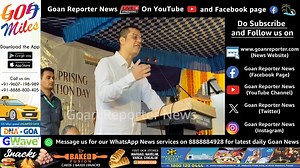 Goan Reporter: 10% of Goa’s Land Record Digitisation Complete, Full Project to Take 3 Years: Minister Subhash Phaldessai Speaking on the occasion of Chieftains Uprising Commemoration Day, Minister for Archives and Archaeology Subhash Phaldessai announced that the department has completed 10% of its land record digitisation initiative. The move aims to curb land scams in Goa. He added that the entire digitisation process may take another three years to complete. | Goan Reporter