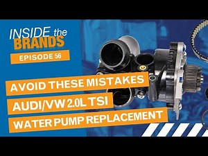 Audi/VW 2.0 TSI Water Pump Replacement: Avoid These Mistakes | ITB Episode 56