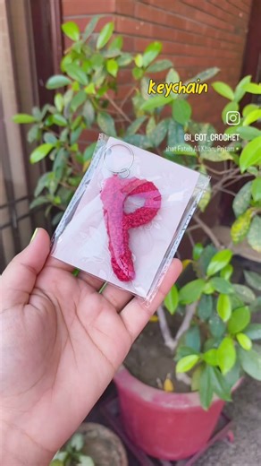 Crochet Alphabet Keychain🧶🔑. DM To Buy
