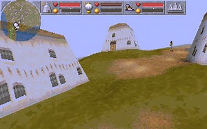 Magic Carpet game at DOSGames.com