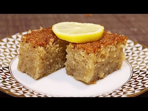 Quick cake with walnuts