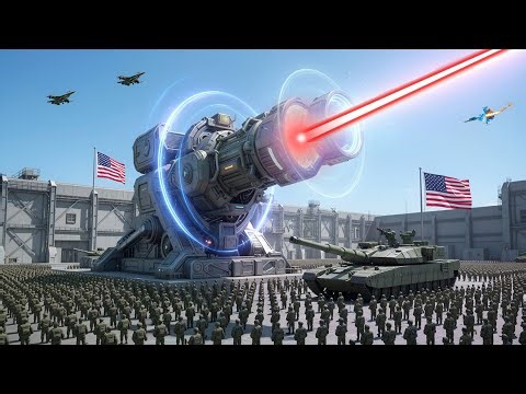 Today, March 19th! US Laser Weapon Shoots Down Fighter Jet and Destroys Russian Airport - Arma 3
