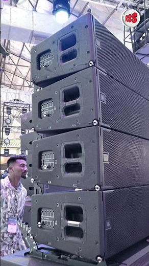JBL - VTX A12 Dual Active Line Array DB Technology 🔈🔉🔊 #jbl #linearray #bass #livedemo #shorts