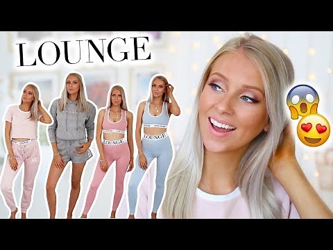 THE ULTIMATE LOUNGEWEAR HAUL 😜 Lounge Underwear Try-On!