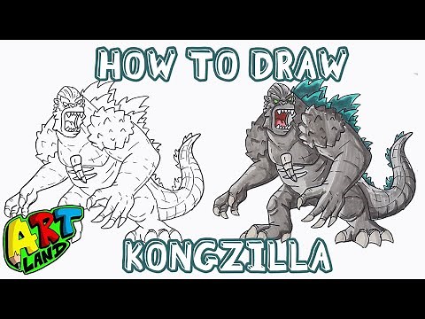 How to Draw KONGZILLA!!!