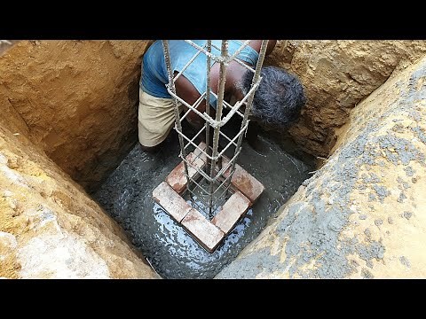 Foundation Techniques_1BHK Building Rcc Column Footing Reinforcement|Rcc Column Foundation