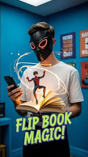 I Made a Flip Book That Moves Like Real Animation 😱🔥|| #shorts #experiment #nivetadhingramusic