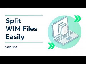 How to Split install.wim File for Windows (w/ SCREEN RECORDING)