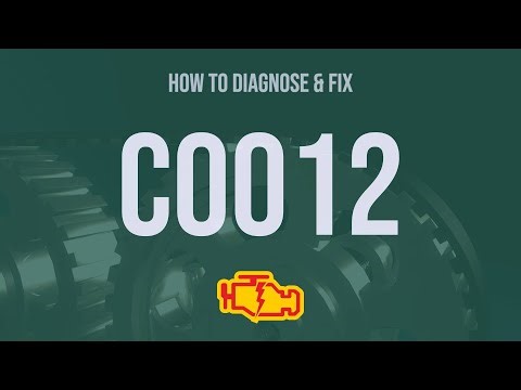 How to Diagnose and Fix C0012 Engine Code - OBD II Trouble Code Explain