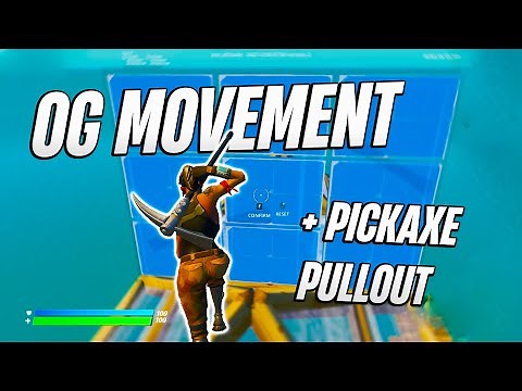 How To Use OG MOVEMENT AND PICKAXE PULLOUT in Fortnite Chapter 7⭐