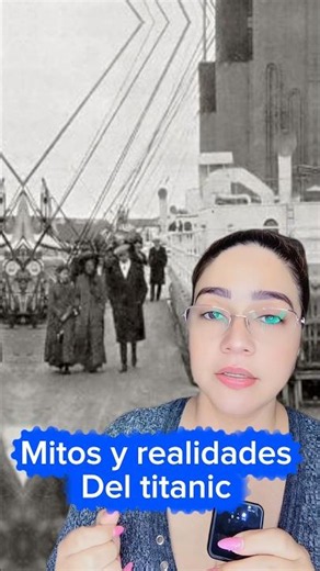 mentiras que casi todos creen sobre el Titanic #Titanic#MitosYRealidades#Historia#Curiosidades