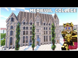 How to build a Medieval College in Minecraft Survival - Kingdoms