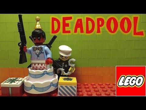 LEGO DEADPOOL stop motion MARVEL DC superheroes animation