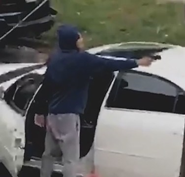 Man Shoots At Kids Playing Basketball Because They Told Him To Slow Down!