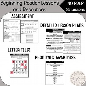 Beginning Reader Phonics Lessons