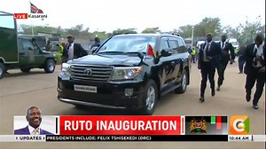 24K views · 595 reactions | President of the Republic of Malawi, Lazarus Chakwera, arrives at Kasarani Stadium ahead of President-Elect William Ruto’s inauguration ceremony #RutoInauguration #KenyasChoice2022 | Citizen TV Kenya | Facebook
