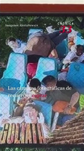 Trágico accidente mortal al caer de una montaña rusa en Estados Unidos.