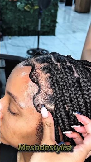 Beautiful Edge Control style #meshdestylist #edgecontrol #style #design #hairstyle #salon #fyp