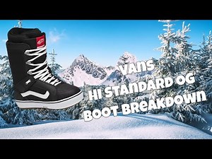The Vans Hi Standard OG Boot Breakdown