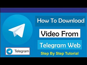 How To Download Video From Telegram Web