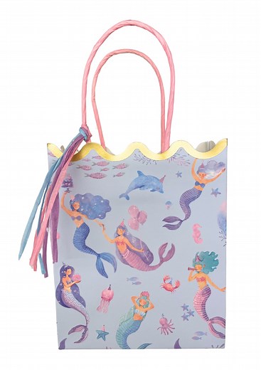 8 Mermaid Party Bags | Mermaid Party Bags | Mermaid Lolly Bags | Mermaid Loot Bags | Mermaid Favor Bags | Under the Sea | Mermaid Birthday - Etsy
