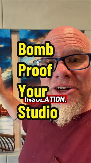 I learned everything about bomb proofing your recording space from @George The Tech and this is the product of great collaboration! #voiceoverbooth #vobooth #voiceover #vo