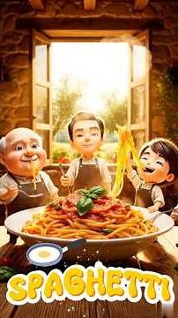 🍝 MINI CHEFS MAKE SPAGHETTI #MiniChefs #food #KidsCookingShow #Spaghetti