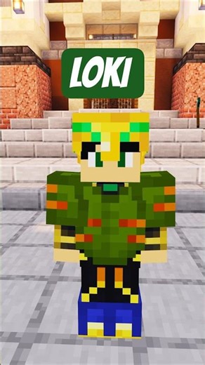Minecraft: Loki Armor Trim #minecraft #shorts