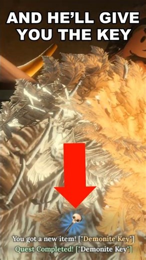 HOW TO GET THE DEMONITE KEY IN THE FORGE (ROBLOX)