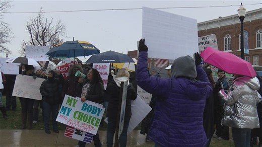 Bryan hospital staff protest healthcare worker vaccine mandate