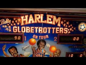 Bally Harlem Globetrotters restored by Dr. Dave's Pinball Restorations