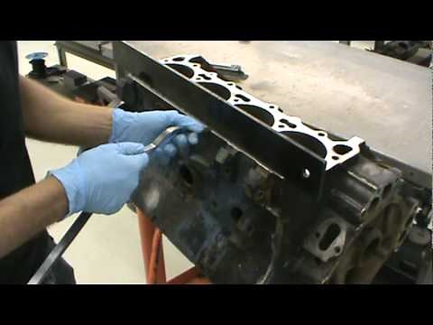 Measuring Engine Block Decks for warpage