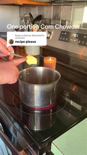 One Portion Corn Chowder Recipe for Comforting Soup