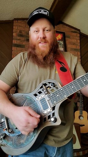 475K views · 9.5K reactions | It's the Red Dirt Revelator dobrato. A resonator guitar with a bigsby, b bender and submarine pickup. #shreddirt #dobrato #resonator #guitar #blues #slide #bbender #bigsby #dobro | Ryan Danger McCall | Facebook