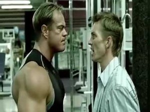 Bodybuilder Gym Fight Scene 1
