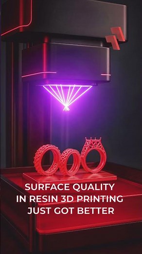 Can we say that we have achieved the best print quality on resin? Yes! #redresin #3dprinter